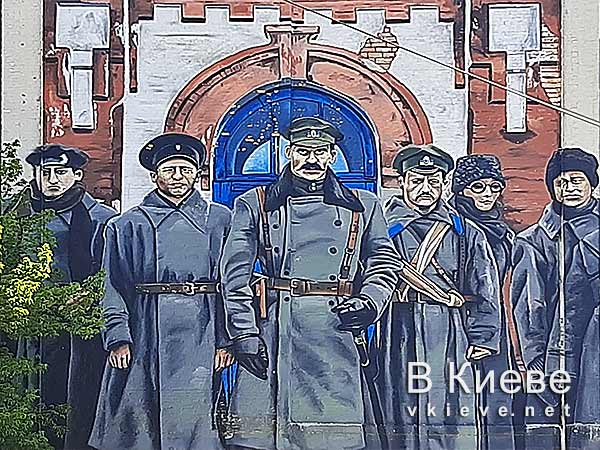 Мурал «Круты 1918» в Киеве